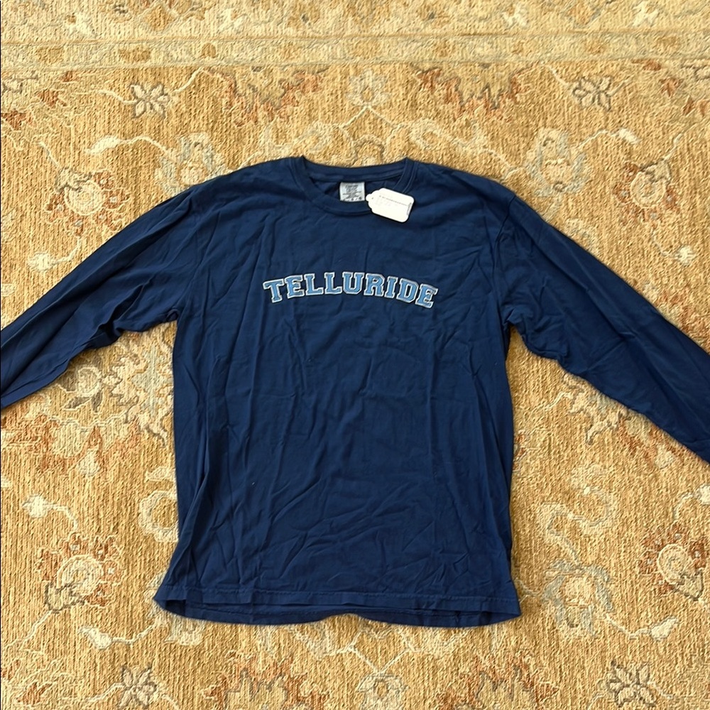 Navy Long Sleeve Telluride Shirt